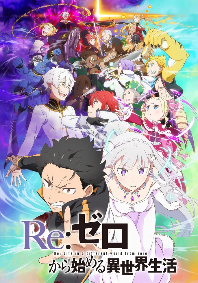 Re:Zero. Жизнь с нуля в альтернативном мире 3 - главный постер